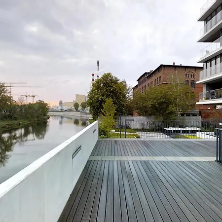 아파트 Klimatyzowany Nad Odra - Kurkowa 14 Centrum